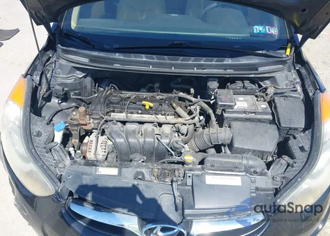 2011 Hyundai Elantra Gls from USA, damaged, VIN 5NPDH4AE0BH003577